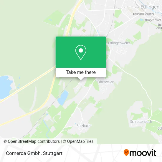 Comerca Gmbh map