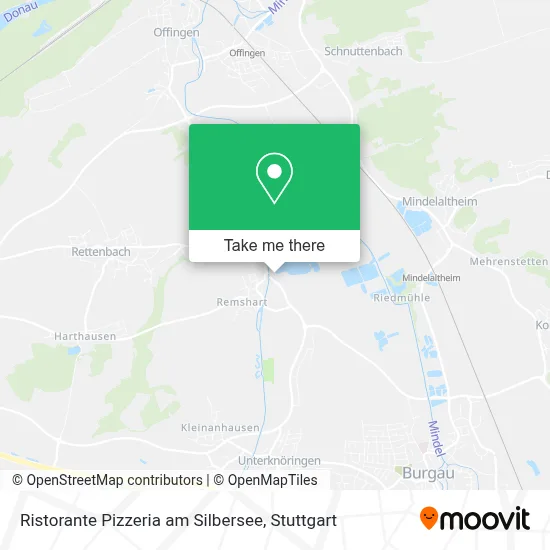 Ristorante Pizzeria am Silbersee map