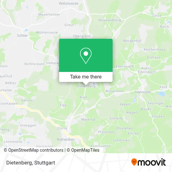 Dietenberg map