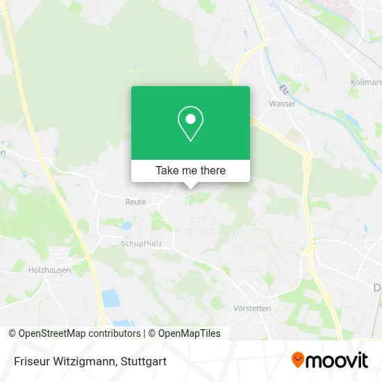 Friseur Witzigmann map