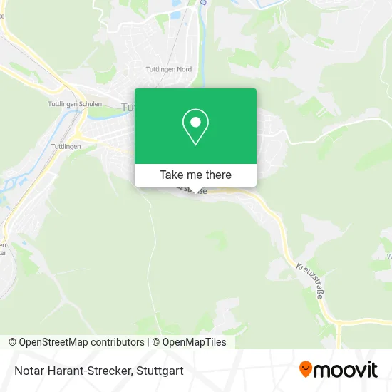 Notar Harant-Strecker map
