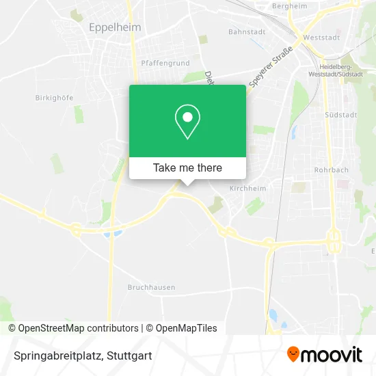 Springabreitplatz map