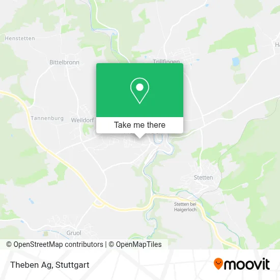 Theben Ag map