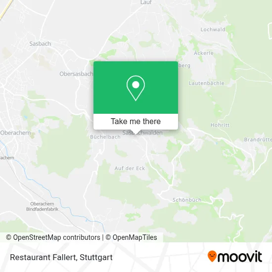 Restaurant Fallert map