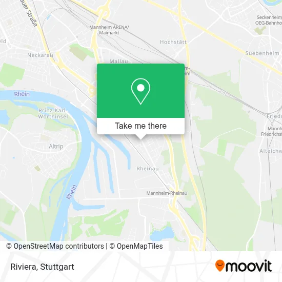 Riviera map