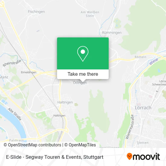 E-Slide - Segway Touren & Events map