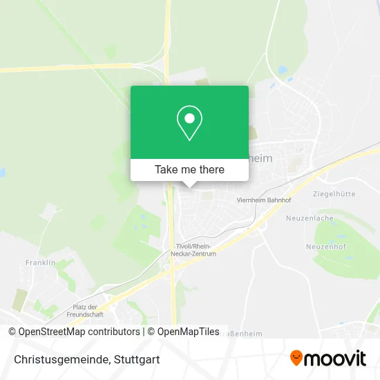 Christusgemeinde map