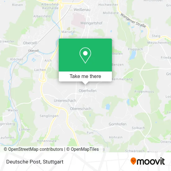 Deutsche Post map