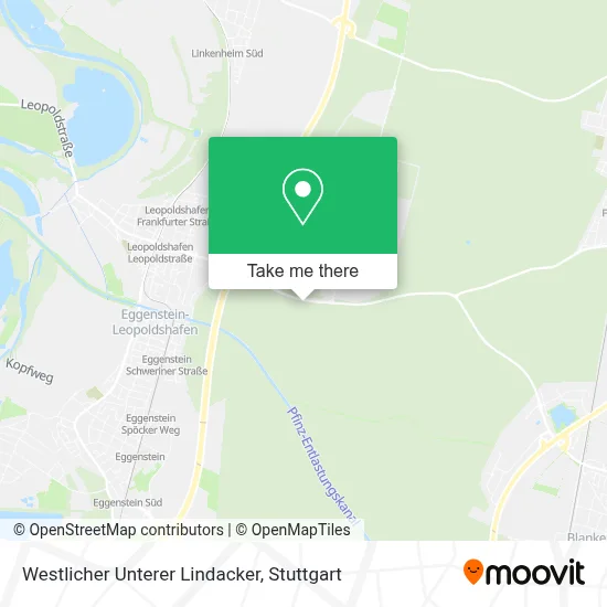 Westlicher Unterer Lindacker map