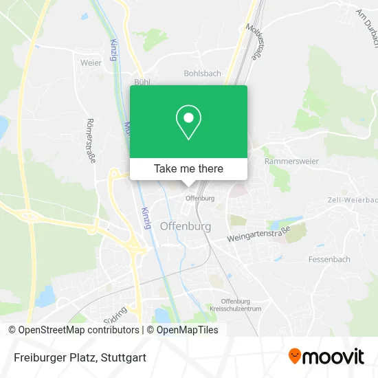 Freiburger Platz map