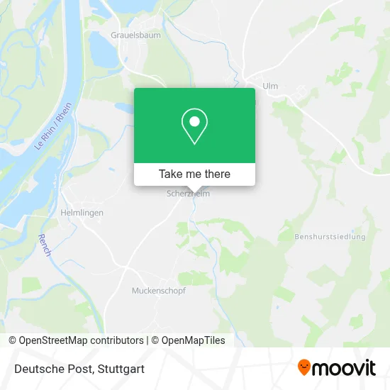 Deutsche Post map
