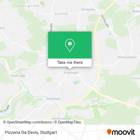 Pizzeria Da Devis map
