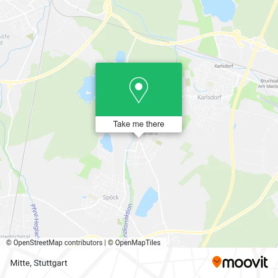 Mitte map