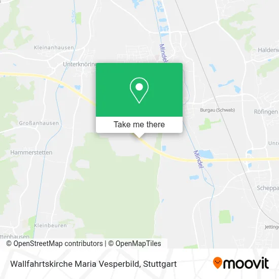 Wallfahrtskirche Maria Vesperbild map