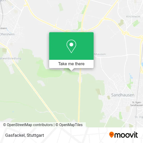 Gasfackel map