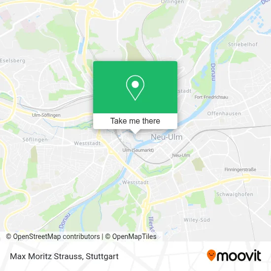 Max Moritz Strauss map