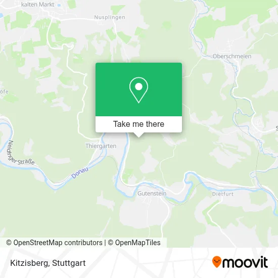 Kitzisberg map