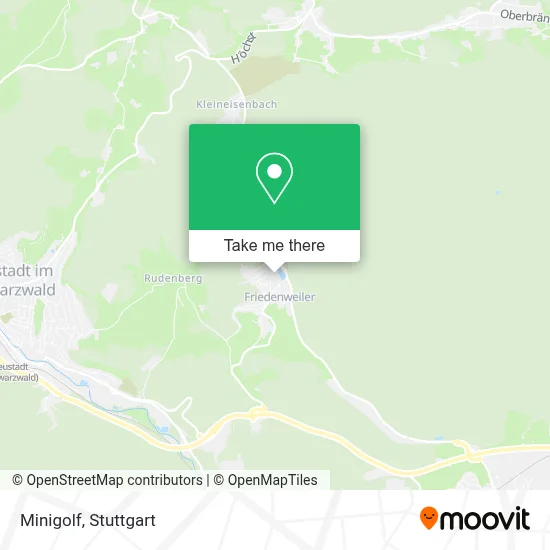Minigolf map