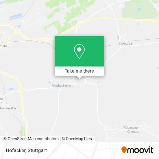 Hofäcker map