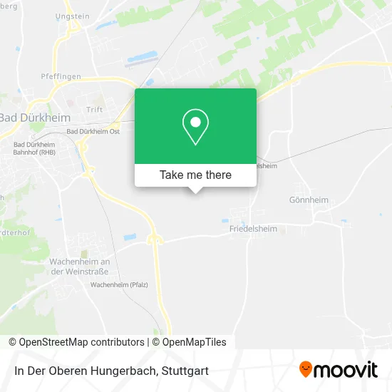 In Der Oberen Hungerbach map