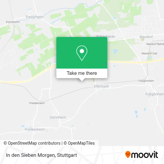In den Sieben Morgen map