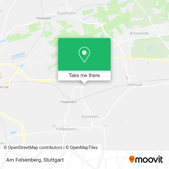 Am Felsenberg map