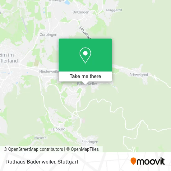 Rathaus Badenweiler map