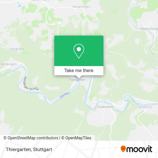 Thiergarten map