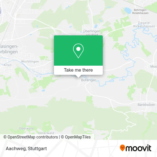 Aachweg map