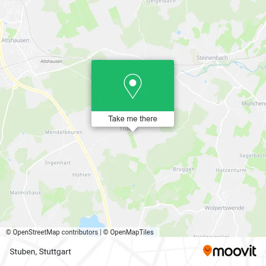 Stuben map