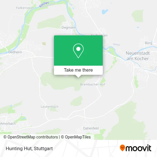 Jagdhütte map