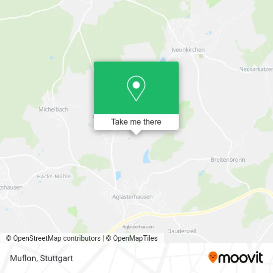 Muflon map