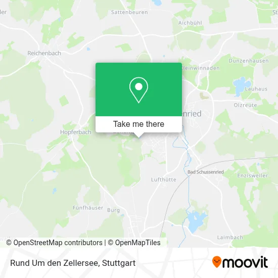 Rund Um den Zellersee map