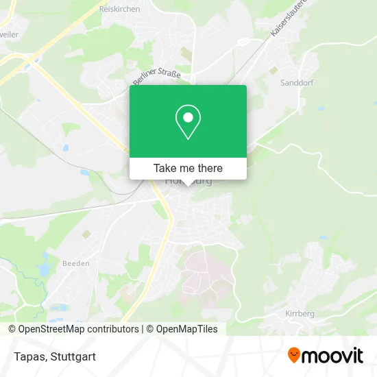 Tapas map