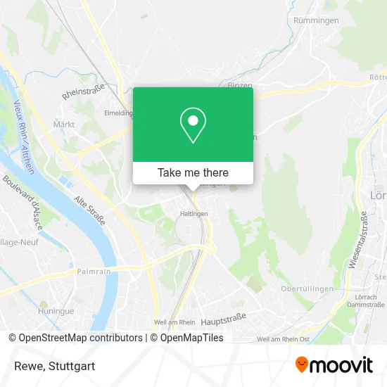 Rewe map