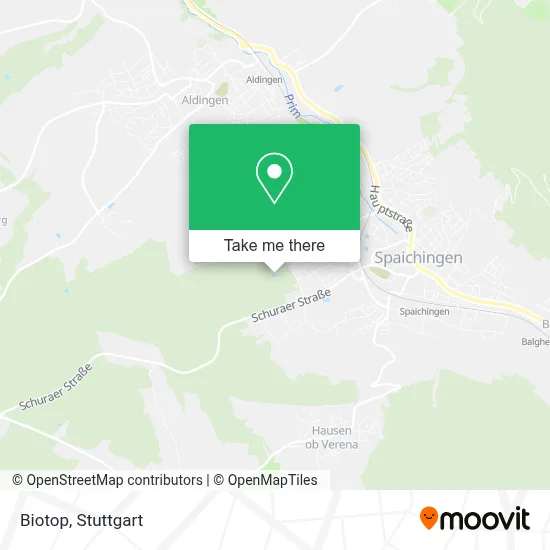 Biotop map