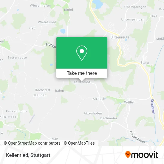 Kellenried map