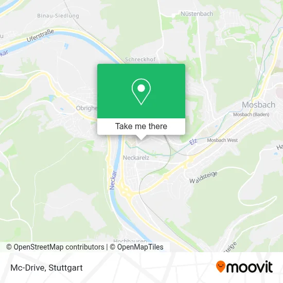 Mc-Drive map