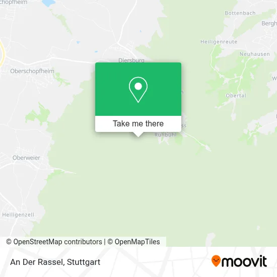 An Der Rassel map