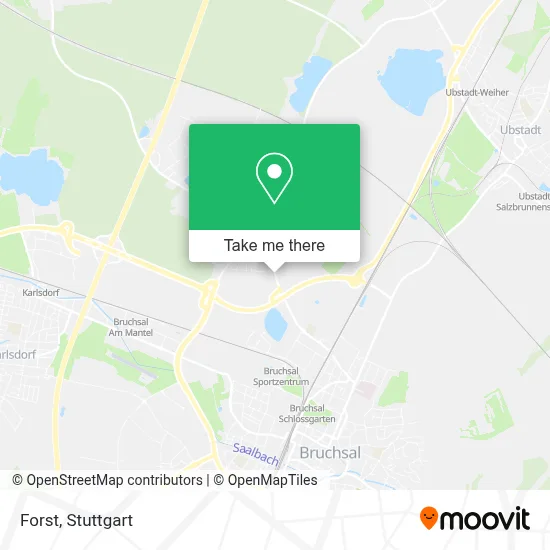 Forst map