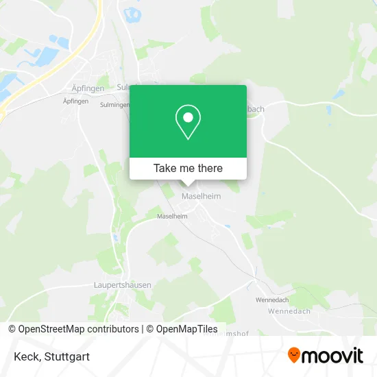 Keck map