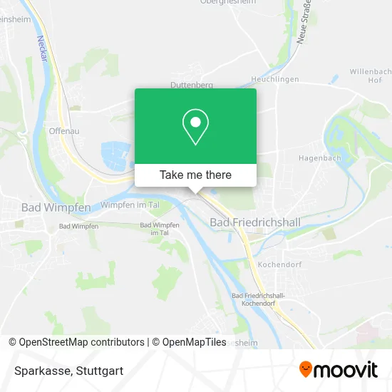 Sparkasse map