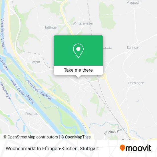 Wochenmarkt In Efringen-Kirchen map
