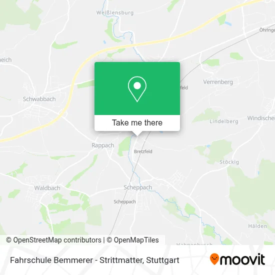 Fahrschule Bemmerer - Strittmatter map