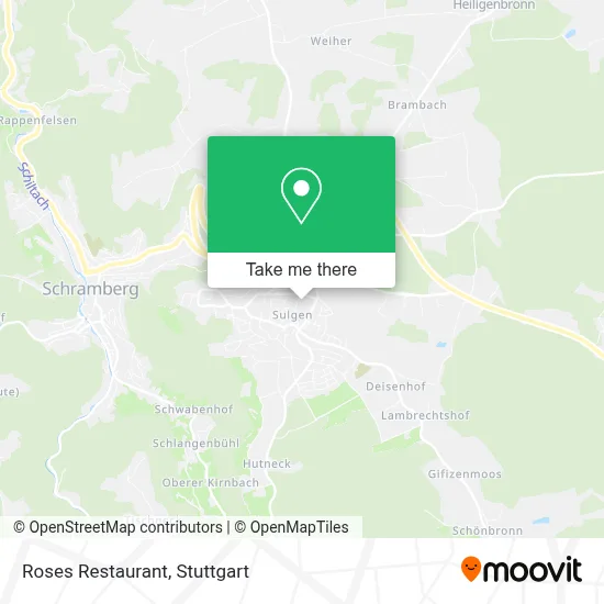 Ristorante Delle Rose map