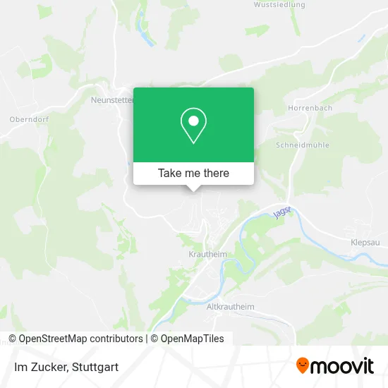 Im Zucker map