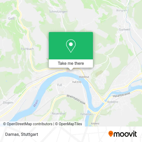 Damas map