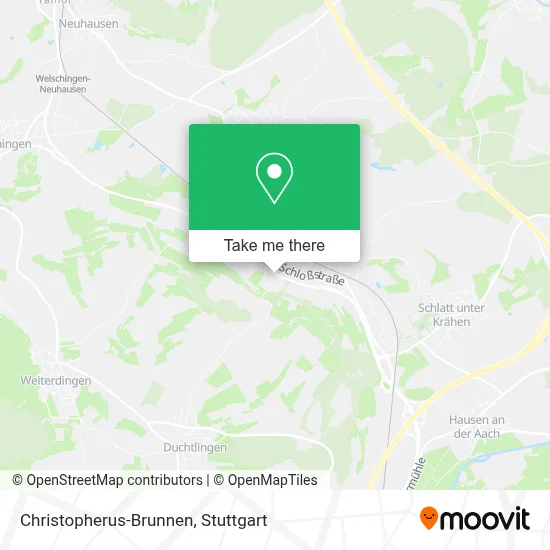 Christopherus-Brunnen map