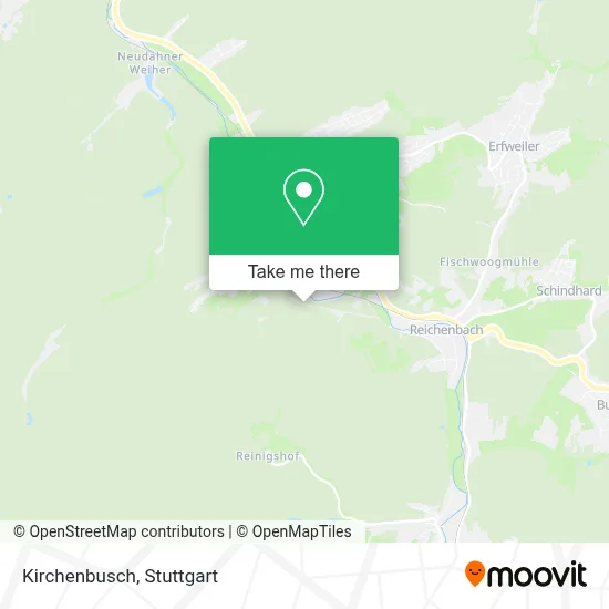 Kirchenbusch map