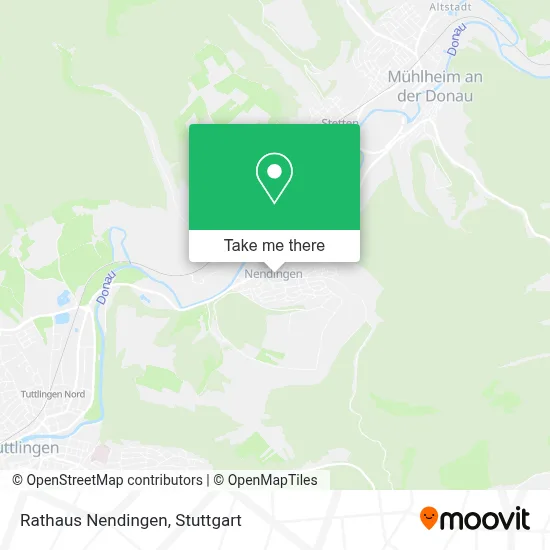 Rathaus Nendingen map
